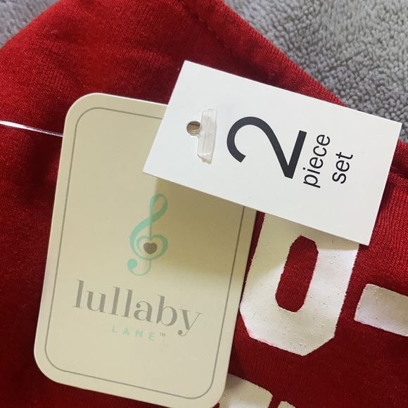 Infant Santa Sleep-n-Play w/ Ho Ho Ho Bib NEW SET Unisex - Picture 6 of 7